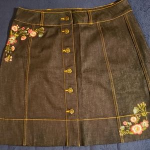 Kate Spade Denim Skirt Size 12